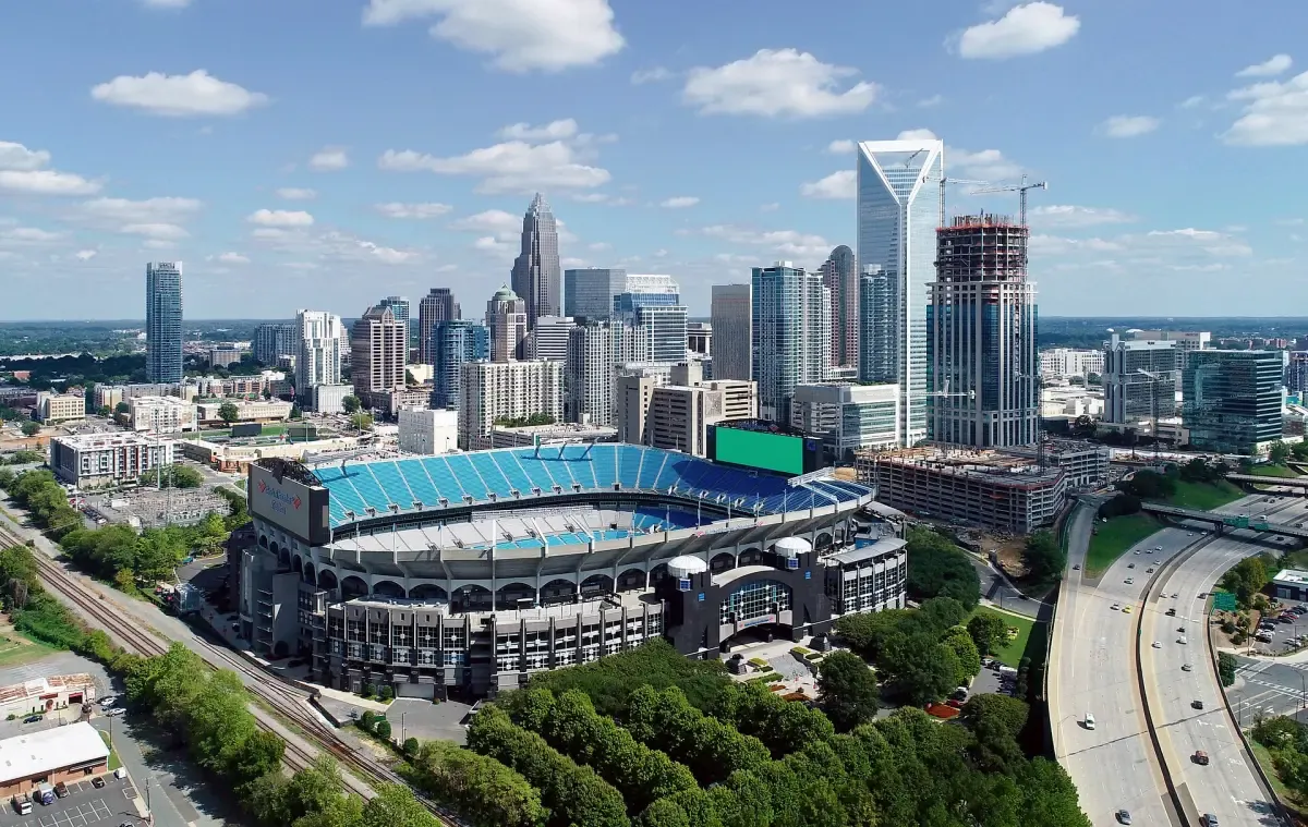 Charlotte skyline, North Carolina