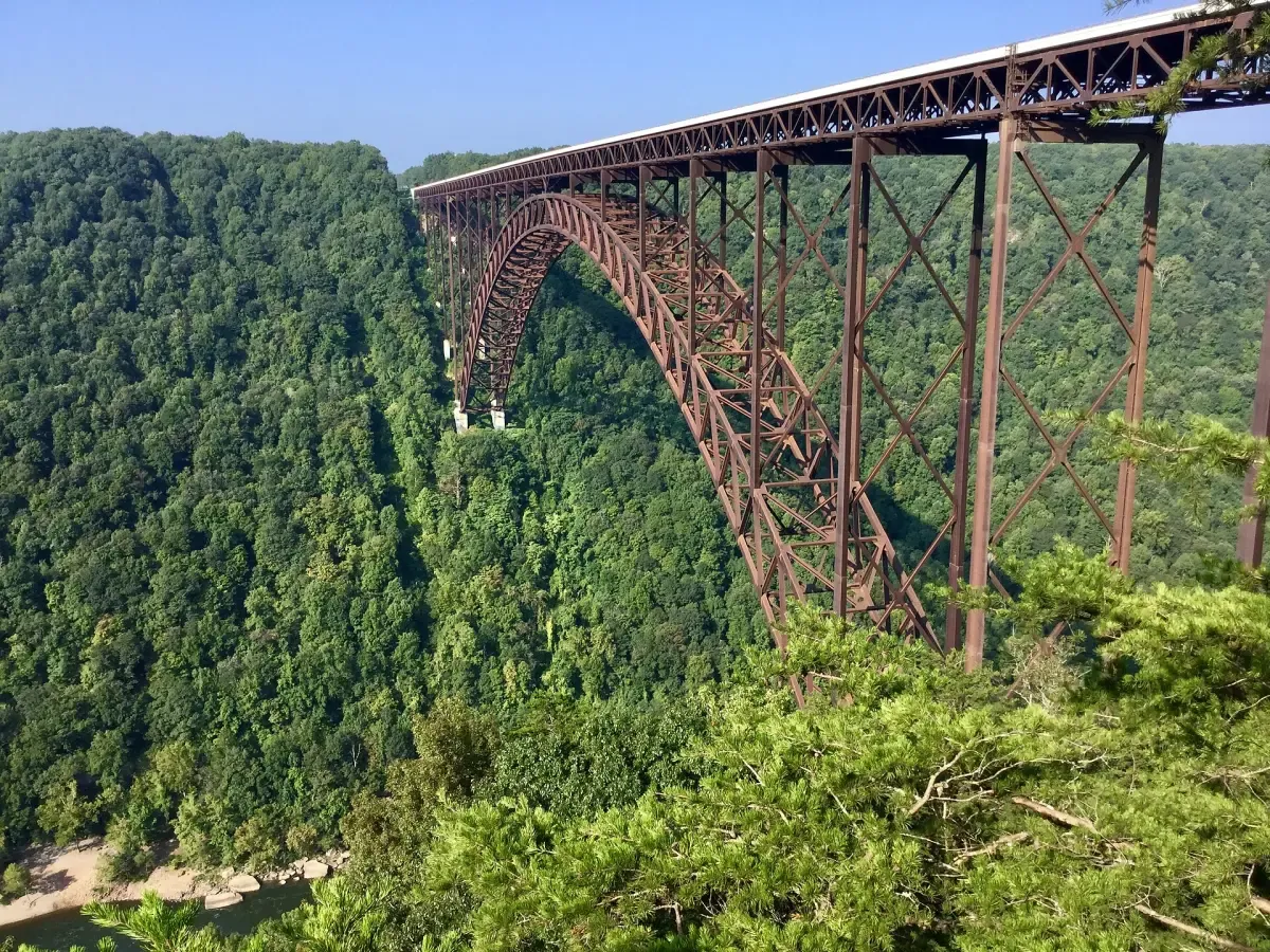 New River Gorge Bridge in Fayetteville, West Virginia