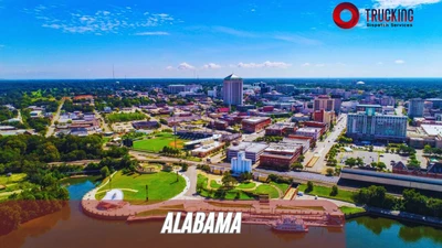 Alabama map