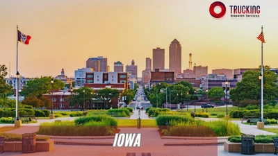 Iowa map