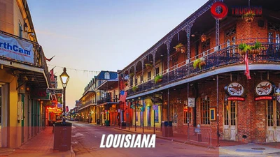 Louisiana map