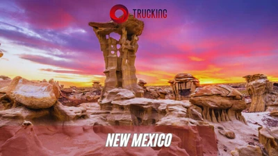 New Mexico map