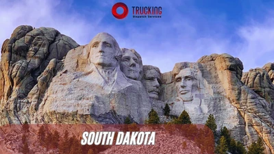 South Dakota map